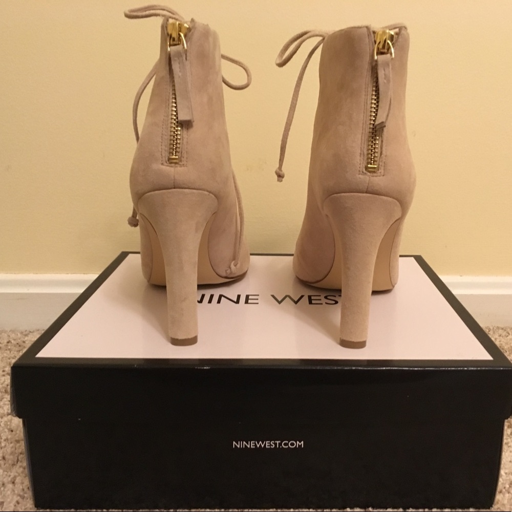 Nine West lace up heels - Picture 4 of 7
